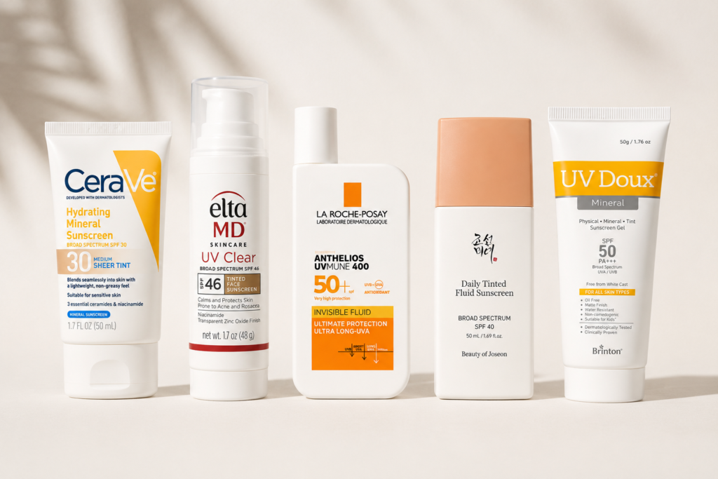 5 Best Tinted Sunscreens