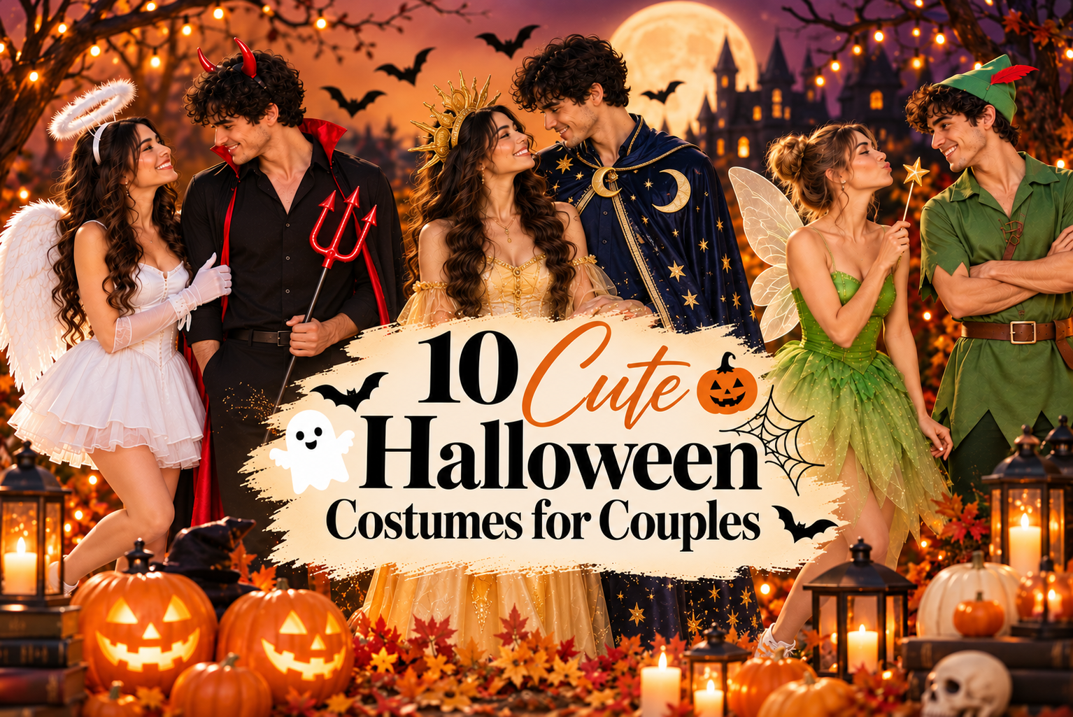 Cute Halloween Costumes for Couples